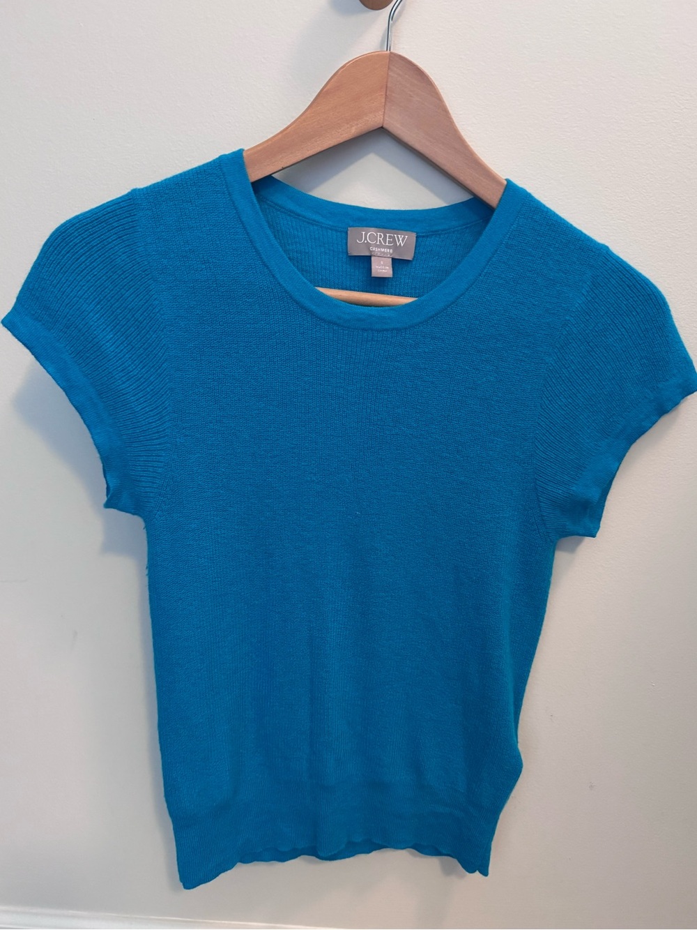 J. Crew Cashmere Shruken T-Shirt